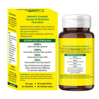 Goodcare Spirulina Plus Capsule 60's - Speciality Medicines