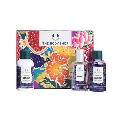 The Body Shop Black Grape Shower Gel, Body Lotion & Body Mist Gift Set 118 ml - Bath Kits & Sets