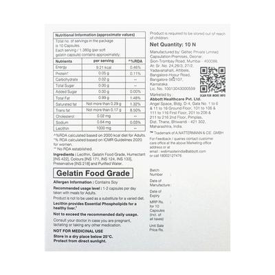 ESSENTIALE L GLUTEN FREE 1g Capsule 10's - Liver Disease