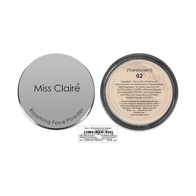 Miss Claire Blooming Face Powder Translucent - 02 7 Gm - Loose Powder