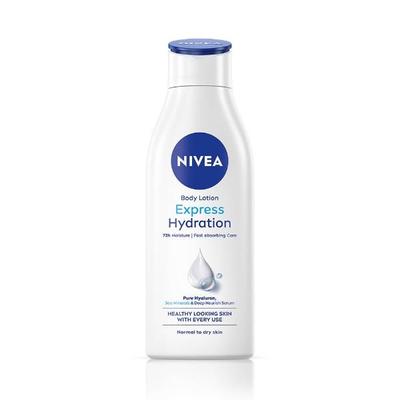 Nivea Body Lotion Express Hydration new 5in1 complete care All skin types 200 ML - Lotions & Creams