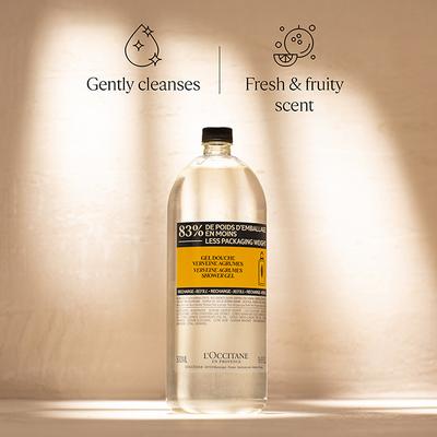 L'Occitane Verveine Agrumes Shower Gel Eco Refill 500ml - Shower Gels & Body Wash