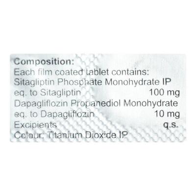 MSN SITA D 10/100 Tablet 10's - Diabetes-Ant