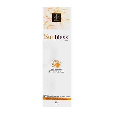 SUNBLESS SPF 50+ PA+++ SILICON SUNSCREEN MATTE FINISH Gel 30g - Sunscreen Preparations-Emo