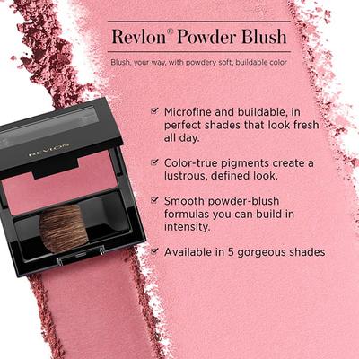 Revlon Powder Blush - Ravishing Rose 5 Gm - Blushes