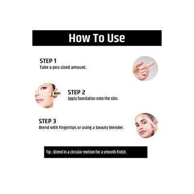 Insight Cosmetics Mousse Foundation - Cream Natural 30 gm - Foundation