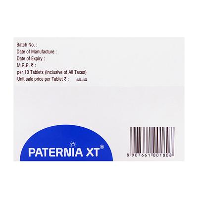 Paternia XT Tablet 10'S - Supplements-Sup