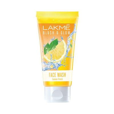 Lakme Blush & Glow Lemon Freshness Gel Face Wash With Lemon Extracts 50 gm - Face Washes