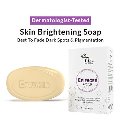 Fixderma Kojic Acid Soap, Epifager Soap - Skin Brightening & Skin Lightening Soap 75 g - Soaps