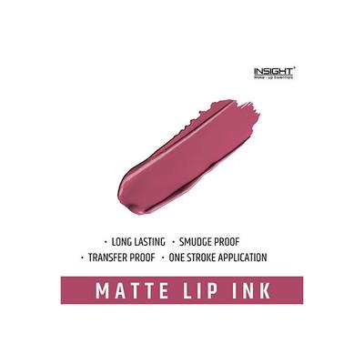 Insight Make-Up Essential Matte Lip Iink-Wild Card 08 4gm - Liquid Lipsticks