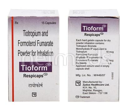 Tioform Respicap 15'S - Asthma/COPD-Ast