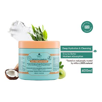 Nature Spell Growth Complex Hair Mask - Sulphate Free 400 ml - Hair Masks & Packs
