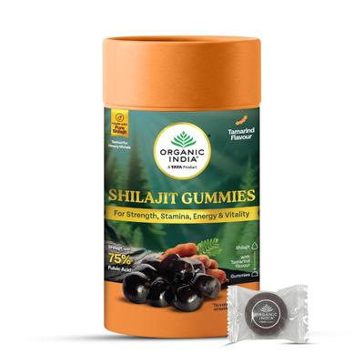 Organic India Shilajit Gummies - Tamarind 60's - Speciality Medicines