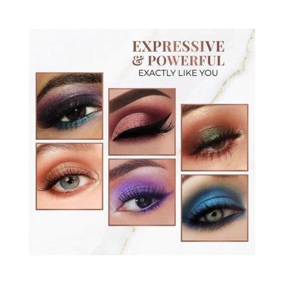 Just Herbs 9 in 1 Eyeshadow Palette Long Wearing And Easily Blendable Eye Makeup Palette Day Palette 9 gm - Eye Shadow Palettes