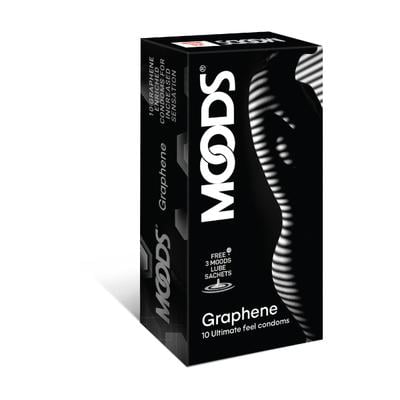 Moods Condoms - Graphene 10's - Plain/Flavoured Condoms