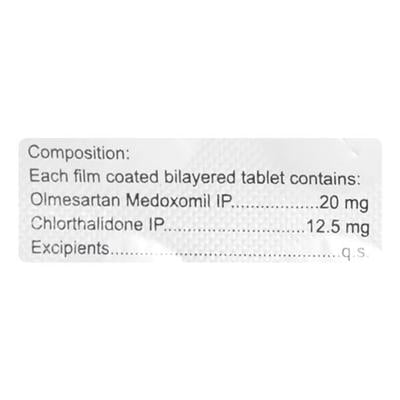 Olmin CH 20mg Tablet 10'S - Hypertension-Ang