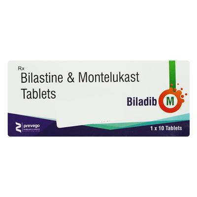 BILADIB M Tablet 10's - Allergies-Ant