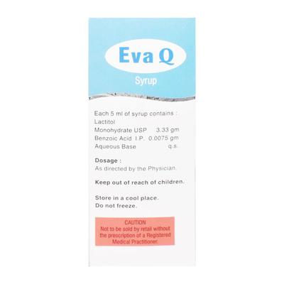 EVA Q Syrup 200ml - Constipation-Lax