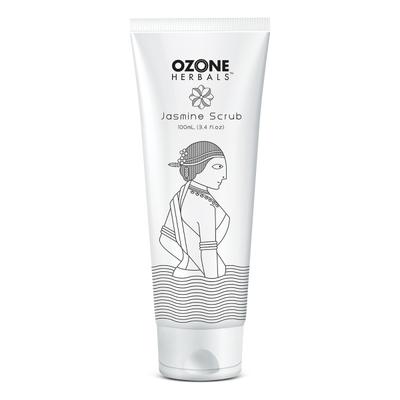 Ozone Herbals Jasmine Scrub 100 ml - Face Wash & Cleansers