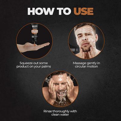 Beardo De-Tan Facewash for Men 50 ml - Face Wash & Cleansers