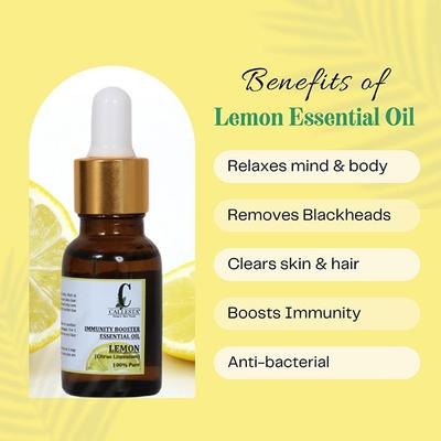 Callesta Lemon Essential Oil Immunity Booster 15 ml - Essential Oils