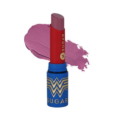 SUGAR Cosmetics X Wonder Woman Everlasting Matte Lipstick - 02 Mystery 3.2 gm - Lipsticks
