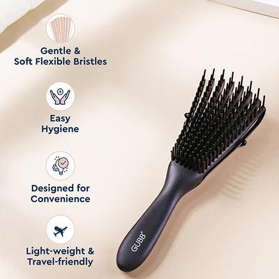 Gubb Paddle Detangling Hair Brush 1's - Hair Brushes