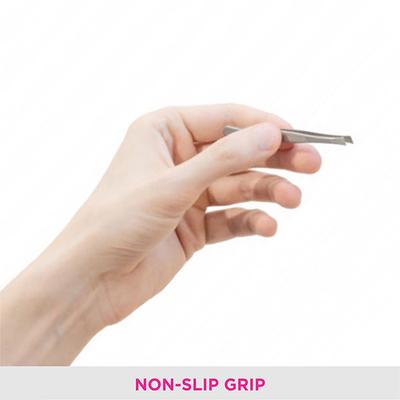 Vega Eyelash Curler and Tweezer Slant Tip (VCP-02) 2's - Tweezers