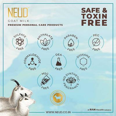 NEUD Goat Milk Premium Hair Conditioner for Men & Women 300 ml - Conditioners