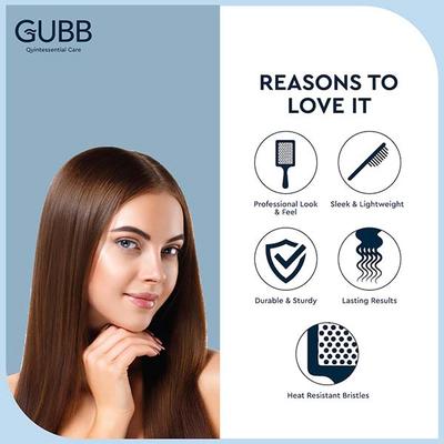Gubb Styling Hair Brush with Pin - Elite 1's - Hair Brushes