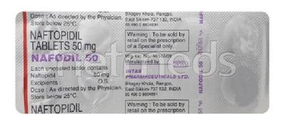 Nafodil 50mg Tablet 10'S - Bladder And Prostate Disorders-Dru