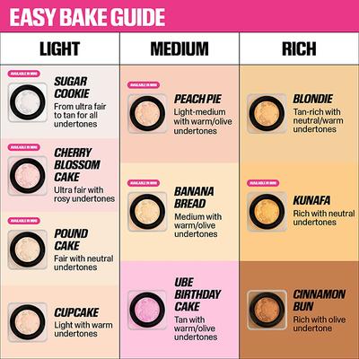 Huda Beauty Easy Bake Loose Baking & Setting Powder Mini Banana Bread 6 gm - Loose Powder