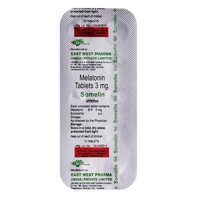 Somelin 3mg Tablet 10'S - Supplements-Sup