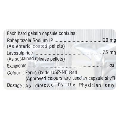 Rabez L Capsule 10'S - Ulcer/Reflux/Flatulence-Aaa