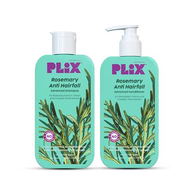 PLIX Rosemary Anti Hairfall Regime - Advanced Shampoo-Conditioner, Reduces Hair Fall 200 ml - Dry Shampoos & Conditioners