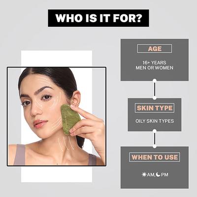 House of Beauty Jade Guasha Kit For Double Chin, Jawline, Cheek Bones & Nose Contouring (3 Pcs) 1's - Face Oils