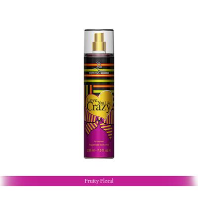 Dorall Collection Love You Like Crazy Fragrance Body Mist For Women 236 ml - Body Mist/Spray