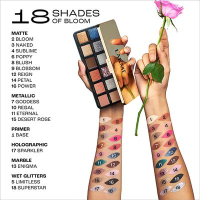 Lakme Rouge Bloom Eyeshadow Pro-Palette 27 gm - Eyeshadow, Bases & Primers