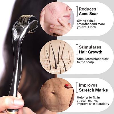 House of Beauty Derma Roller 1.50Mm For Home Use, Improves Hair Growth,Remove Stretchmarks 1's - Derma Rollers