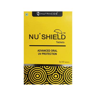 Nushield Nushield Advanced Oral UV Protection Tablet 3x10's Price, Uses, Side ...