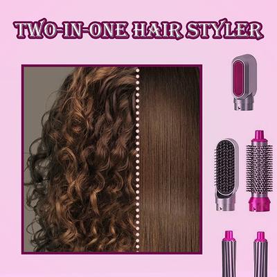 Ktein 5 In 1 Hot Air Styler A Versatile Hair Dryer Comb and Styling Tool for Curly Hair, Straightening, Curling, Drying, Combing, Scalp Massage 1500 gm - Hair Dryers