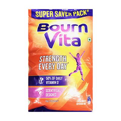 BournVita Strength Everyday Drink (for 7-9 Years) Pouch 1 kg - Kids Nutrition