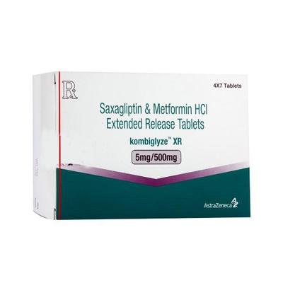 Kombiglyze XR 5/500mg Tablet 7'S - Diabetes-Ant