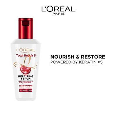 L'Oreal Paris Total Repair 5 Serum Smotthening and Repairing Serum Ceramide + UV Filter 80ml - Hair Serums