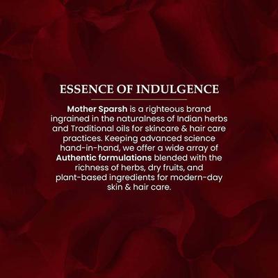 Mother Sparsh Rose and Beetroot Ubtan Face Wash for Dull and Uneven Skin with Rose Oil Vitamin E Moroccan Clay and Walnut 75ml - Face Wash & Cleansers