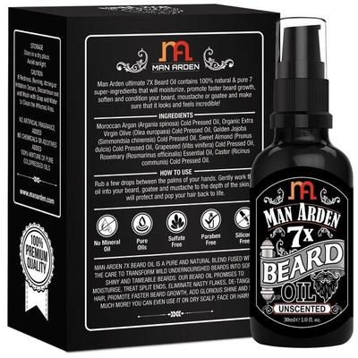 Man Arden 7X Beard Oil - Unscented 30 ml - Beard Oil