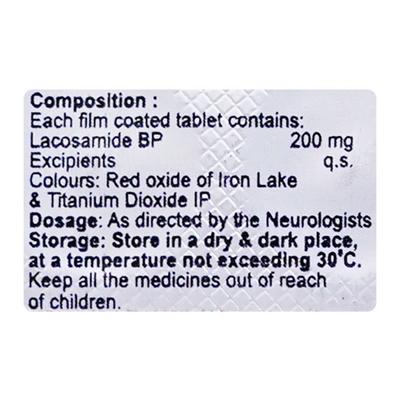 VERSOLAC 200 Tablet 10's - Epilepsy/Convulsion-Ant