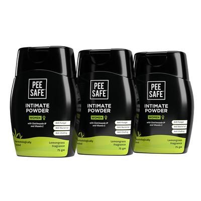 Pee Safe Intimate Powder for Women ( Pack Of 3) 1's - Intimate Care