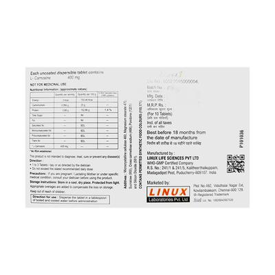 IGNICAR 400 Dispersible Tablet 10's - Supplements-Sup
