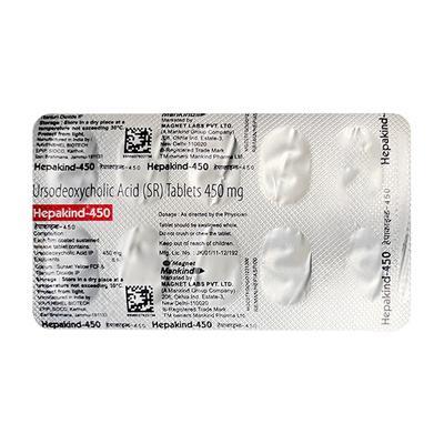 HEPAKIND 450 Tablet 10's - Cholelithiasis/Gall Stones